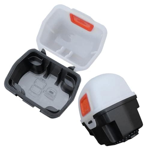 SOESFOUFU 2pcs Camping Headlight Gear Box Portable Plastic Case for Fishing