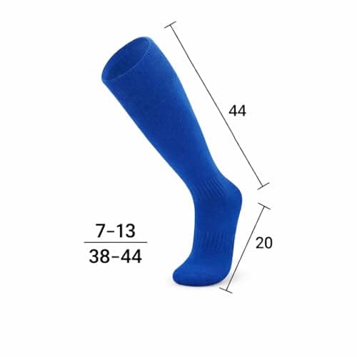 1STLY FITNESS Adults Knee High Football Rugby Hockey Socks - 1 Pair Green — view 6