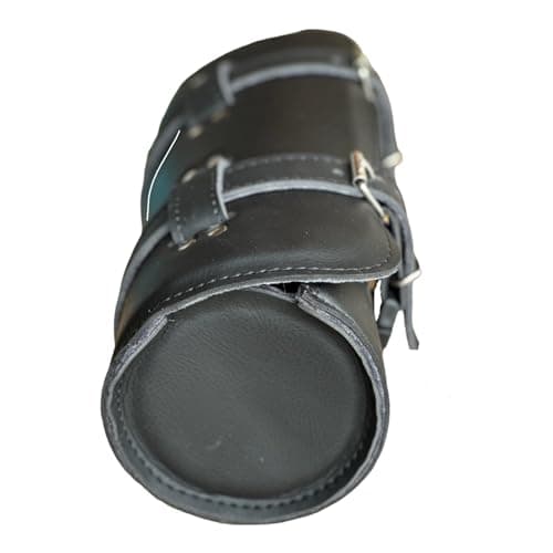 Motorcycle PU Leather Cruise Tool Saddle Bag Head Bag — view 4