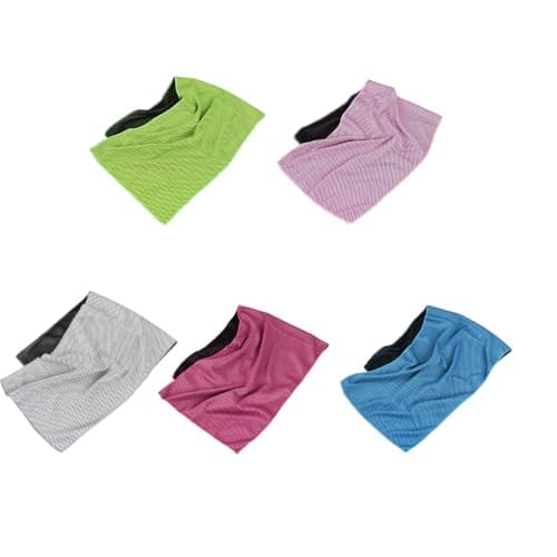 yanwuwa Cooling Towel Set, 5 Piece 30x90cm Sports Towels, Color 1 — view 6
