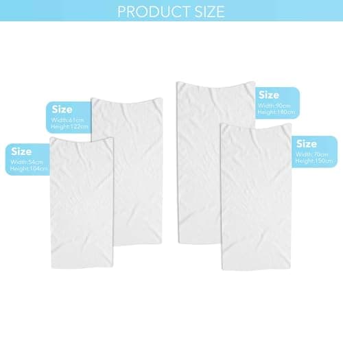 Print Maniacs Personalised Beach Towel Microfibre with Name Quick Dry Lightweight Stripe Design Large Travel Sand Free Holiday Pool Gym Spa Towels Custom Gift for Him Her — view 2
