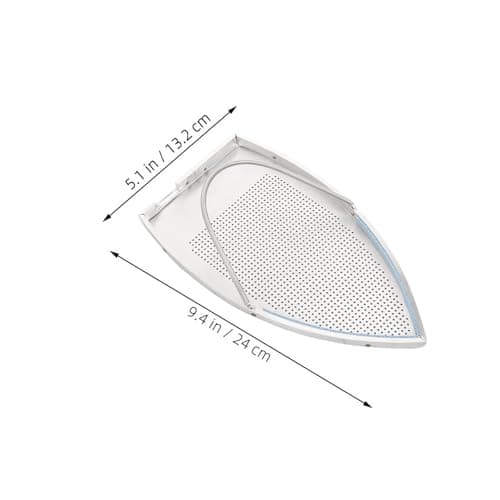 Electric Iron Shoe Cover Aluminium Protector for Home Travel Silver — view 6