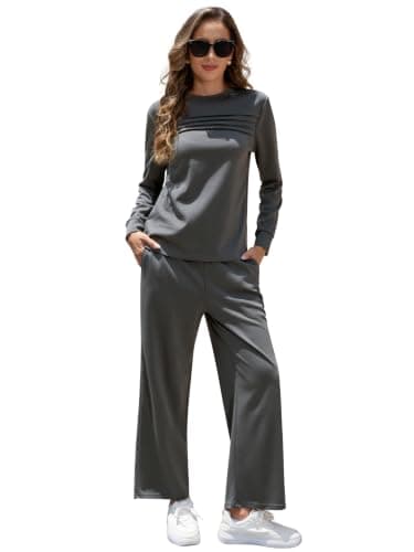 YloveM Womens Lounge Set 2 Piece Co Ord Outfit Ladies Tracksuit Sets — view 2