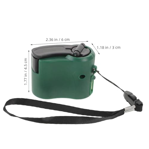 Toddmomy Pack of 2 Hand Crank Generator, Portable Crank Power Generator USB C for Camping, Emergency Power Bank Charger Smartphone — view 2