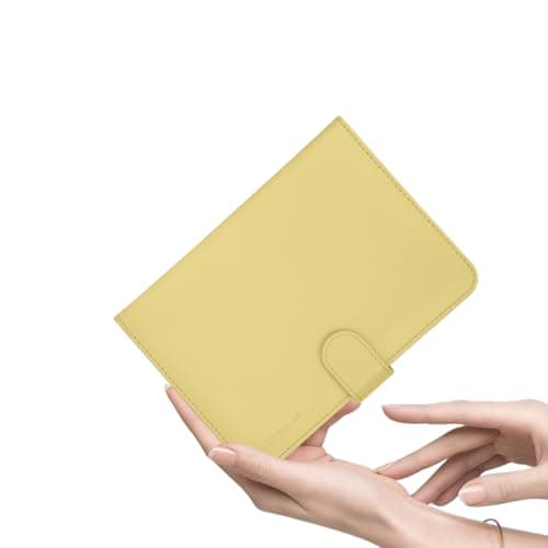 TECHGEAR YELLOW Kindle PU Leather Folio Case Cover With Magnetic Clasp + Screen Protector for Amazon Kindle eReaders 12th - 4th Generation (2024-2011) & Kindle Paperwhite with 6 inch Screen — view 6