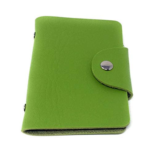 WS UK Card Holder Wallet - Holds 24 Cards! [Green]