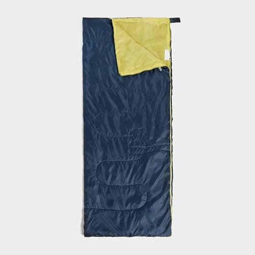 Eurohike Snooze 200 Sleeping Bag for Adults, Teens, Kids, 1 Person, 2 Season, Spacious, Lightweight, Rectangular, Indoor & Outdoor Use, Camping, Hiking, Backpacking, Travelling, Stuff Sack (Navy) — view 4