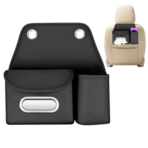 Back Of Seat Car Organizer Multifunctional Auto Headrest Storage