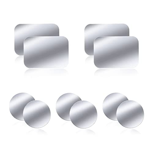 WONLIVE Metal Mount Plate for Magnetic Phone Car Holder, Car Magnet Sticker