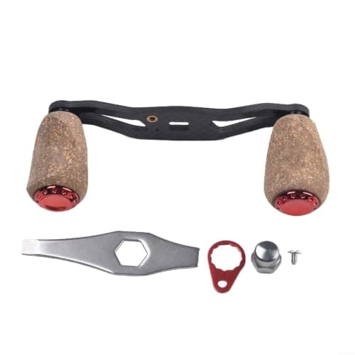 Cork Knob Baitcasting Handle 120mm for Left Right Hand(Right hand) — view 2
