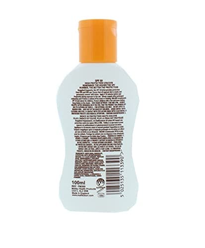 Malibu Sun SPF 50 Lotion, Very High Protection Sun Cream, Water Resistant, Vitamin E and Aloe Vera Extract, 100ml (Pack of 2) — view 2