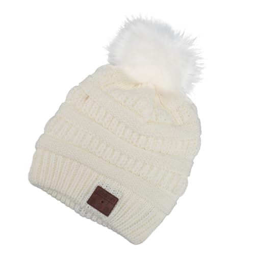 Cocoarm Bluetooth Wool Hat With Stereo Speakers, Black — view 3