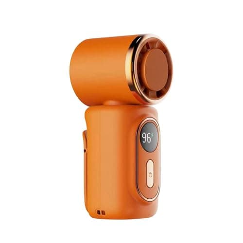 Handheld Fan Rechargeable - Small 180-Degree Rotation Ventilation Tool,USB Handheld Rechargeable Fan | for Kids Adults Students Travel Camping Outdoor Kitchen Dorm Classroom
