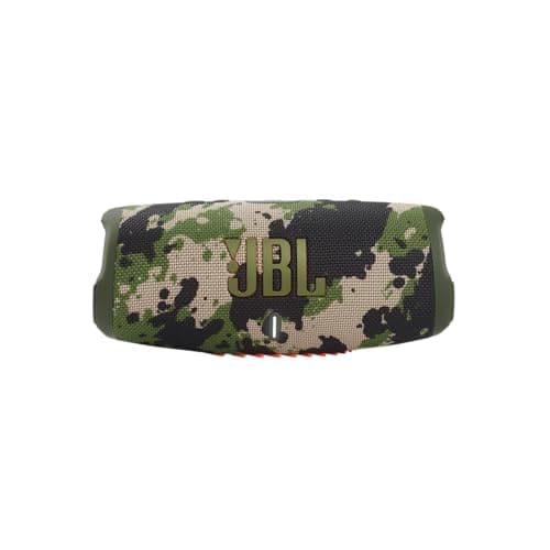 JBL Charge 5 Portable Bluetooth Speaker with Deep Bass, IP67 Waterproof and Dustproof, 20 Hours of Playtime, Built-In Powerbank, Camo — view 5