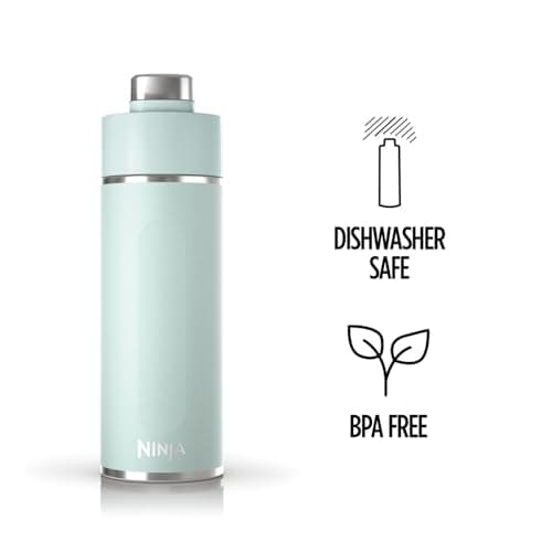 Ninja Thirsti 700ml Water Bottle with Leak-Proof Lid, Mint DW2401EUUKMT — view 6
