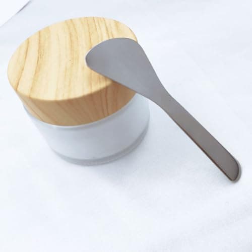 2pcs Stainless Steel Eye Cream Spatula Silver Compact Massage Tool — view 4