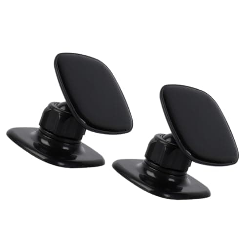 STOBAZA Phone Holding Stands Auto Multifunctional Phone Brackets for Car Dashboard and Windscreen Mounts Adjustable Cradle with Strong Suction for Smartphones Creative Design Black