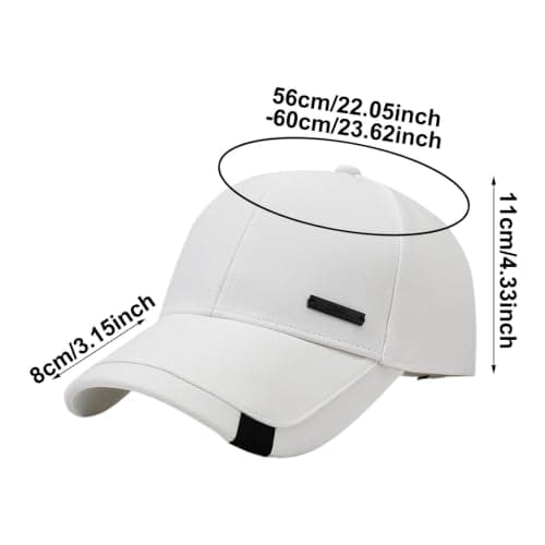 Open Top Visor Cap, for relaxed campus styling, Adjustable Open Crown Sun Visor for men and women, Lightweight Curved Brim Headwear for golf practice, city breaks, yard jobs and (Light Gray, One Size) — view 3