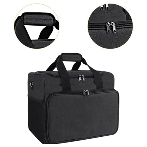 Gcljlmy Travel Bag for Electronics Organizer, Cable Management Bag, Multiple Mesh Pockets, Large Storage Bag for Power Strip for Wired — view 4