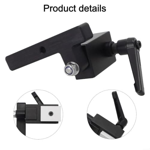 NbgrvB Bakelite Block Miter Gauge Stopper for Router Table(Quick handle) — view 6