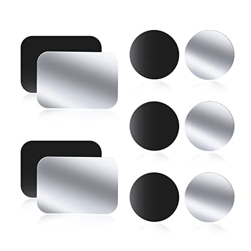 WONLIVE Metal Mount Plate for Magnetic Phone Car Holder, Car Magnet Sticker