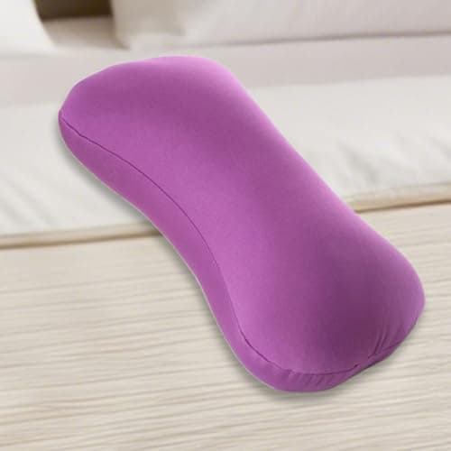 Dewireaey Pillows For Neck, Small Microbead Back Cushion, Travel Neck Support Pillow, Cervical Roll Cylinder Bolster For Home Travel Sleep — view 3