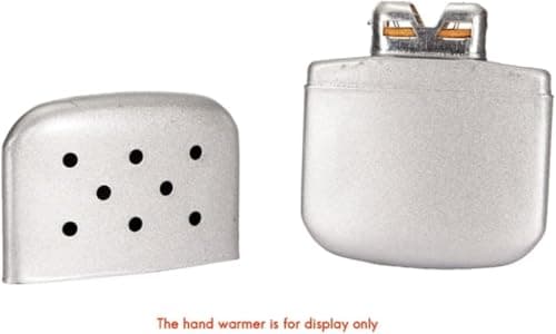 Silver Hand Warmer Replacement Burner Portable Handy Head Warmer Pocket Stove Heater Head Replacement Burner for Hand Warmer — view 3