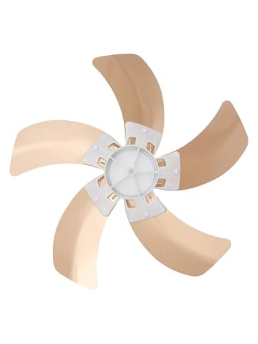 Hansber Fan Blade Replacement Part for Yard Trimmings Family Universal Adapters Aluminum Fan Accessories 14 Inch Rose Gold One Size — view 4