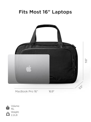 ALPAKA Bravo Brief Multifunctional Urban Briefcase Messenger Bag, Black — view 3