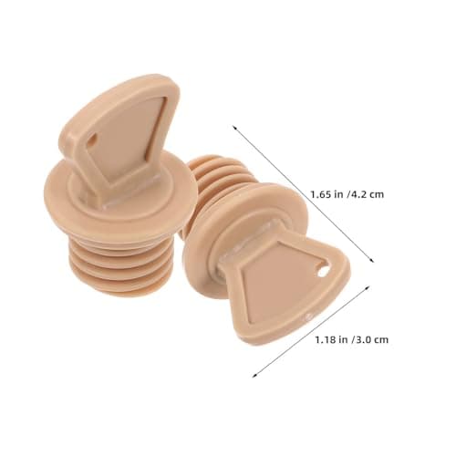 4pcs Hot Water Bottle Rubber Stopper Replacement Lid — view 2
