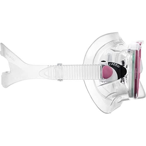 Cressi Estrella - Mask Estrella, Transparent/Pink, One Size, Unisex Adult — view 3