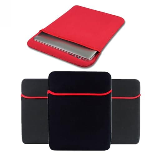 Laptop Case Protective Soft Padded Sleeve Cover Carrying Computer Bag, Compatible with Tablet PC, Apple iPad Air Pro, Microsoft Surface Go (10")
