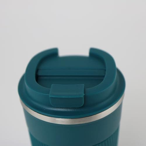 cribstar Personalised Engraved Insulated Travel Mug | Stainless Steel Tumbler | Double-Walled Tea/Coffee Cup | Leak-Proof & Reusable | Keeps Hot 12h / Cold 24h | Thermal Mug (Ocean Blue, 510ml) — view 3