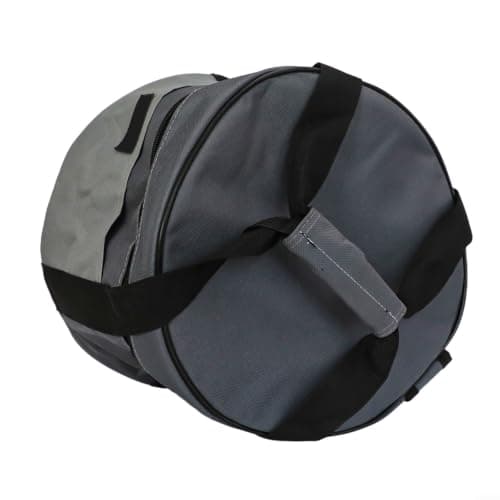 Spacious for camp Kitchen Organizer Bag 14 Litre Portable Cooking Mess Kit Carrier with Soft Lining for Backpacking - Mud(Gray) — view 2