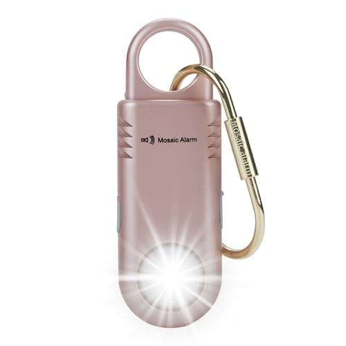 Rechargeable 135dB Personal Alarm - Ultra Bright Torchlight & Strobe Light