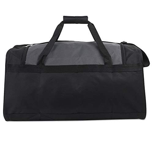 55 Litre Canvas Duffle Bags for Men & Women for Traveling, the Gym, and as Sports Equipment Bag/Organizer (Grey) — view 5