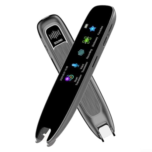 Hasaller for Smart Voice Scan Translation Pen A26S with 3.38-inch Screen Real-time Language Translation for Travel Business and Language Learning Portable ABS Handheld Translator(blue) — view 3