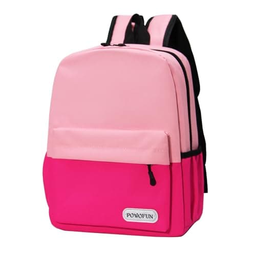 POWOFUN 12 inch Kids Elementary Backpack Lightweight Casual Travel