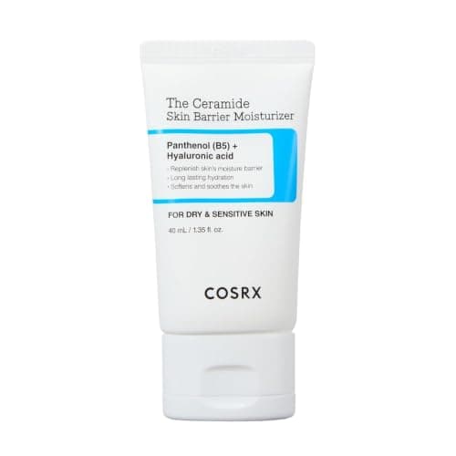 COSRX The Ceramide Skin Barrier Moisturiser 40ml for Face, Travel Size