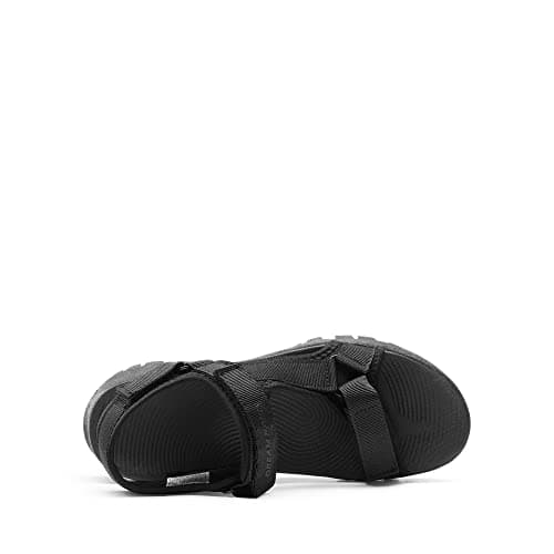 DREAM PAIRS Women Lightweight Hiking Sandals,All Black,7 — view 4