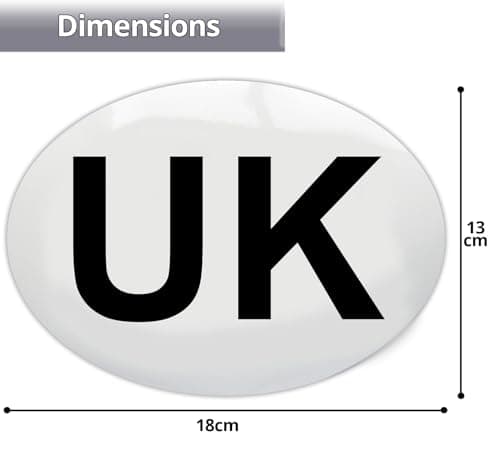 EVAQ8 France & Europe Car Travel Conversion Set – Includes UK Car Sticker & Eurolites Beam Converters – Essential for Driving in Europe — view 4