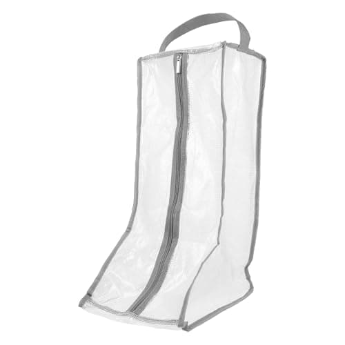 Beige Cotton Linen Shoes Storage Bag for Travel and Home Use
