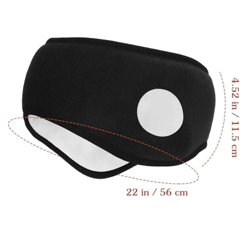 TOMETURE Adjustable Noise Cancelling Ear Muffs with Soft Fleece Lining, Pressure-free Ear Warmer Headband for Comfortable Winter Outdoor Activities and Travel Random Color — view 2