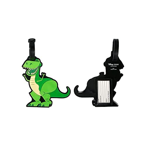 Disney Toy Story Buzz & Rex Green, White & Purple 2 piece Luggage Tags VT700654L.NX — view 4