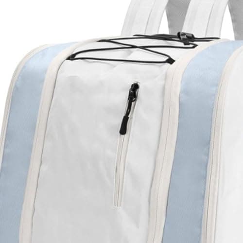 Ski Boot Backpack Duffel Bag Snow Boot Carrier Waterproof Polyester Travel Bag Suitable for Mountain Travel And Water Sports, White — view 4