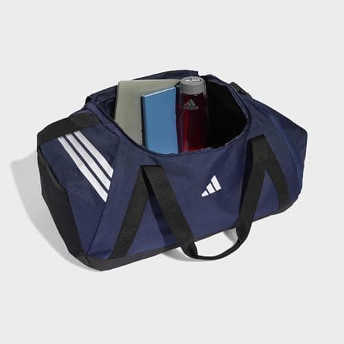 adidas Unisex Tiro Duffle Bag Large Duffel Bag, Team Navy Blue 2/White, One Size — view 4