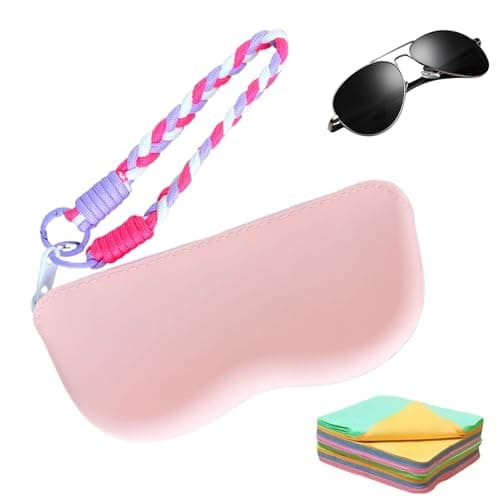Sunglass Case Silicone Zipper Eyewear Holder — view 6