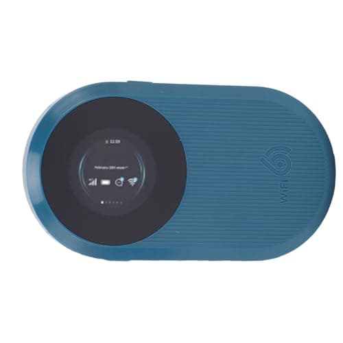 SIXRUN 4g Wifi 6 Mobile Hotspot, 3000mah 32 Devices (Blue) — view 3