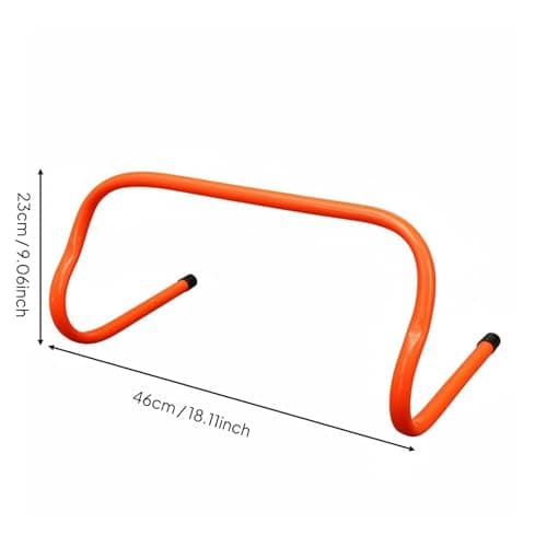 F Fityle Children Training Hurdle Agility Hurdle Speed Hurdle Fitness Hurdle Training Hurdle With Lightweight Frame And Stackable Convenience Suitable for youth school games home travel — view 3