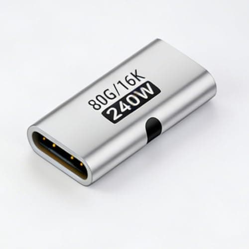 USB C Coupler 240w Extender Connector — view 3